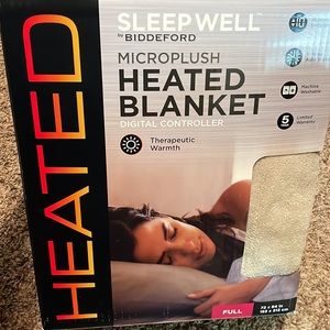 sleepwell | Bedding | Biddeford Microplush Heated Electric Blanket |  Poshmark